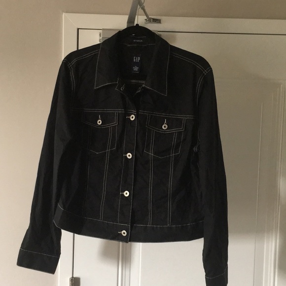 GAP Jackets & Blazers - Black Gap Jacket with Stretch
